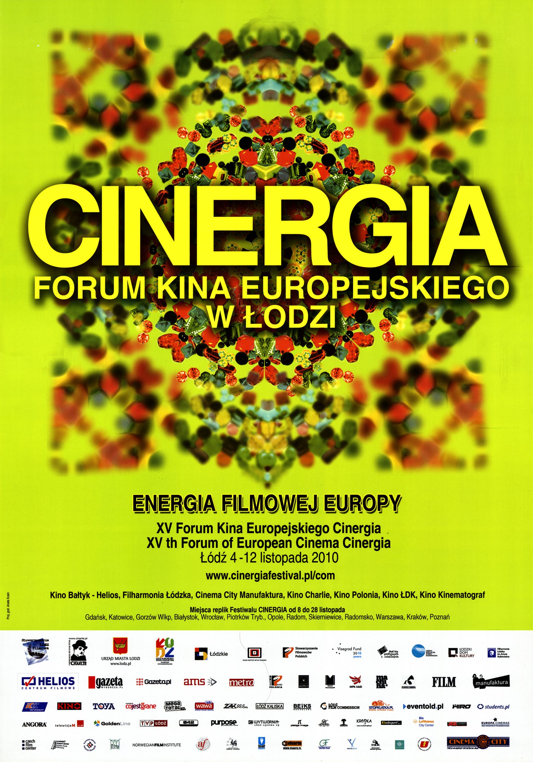 Plakat 15 Forum Kina Europejskiego